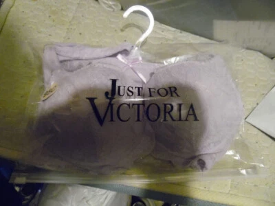 ensemble soutien gorge et string taille 95C /L , violet - Photo 1/4