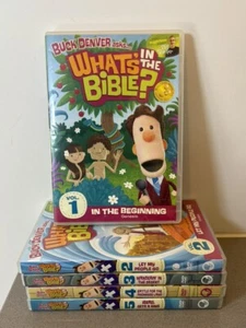 See Desc! Buck Denver Asks What's In The Bible Vol 1 2 3 4 5 - DVD Region 1 NTSC - Picture 1 of 10
