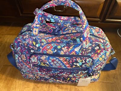 New Vera Bradley Disney Sensational Paisley Minnie Mouse Weekender Travel Bag - Image 1 of 4