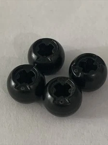 LEGO Part 53585 (4pcs) Technic Ball Joint With Through Axle Hole - Picture 1 of 3