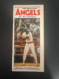 Vintage 1980 Los Angeles Angels Media Guide - Bild 1 von 1