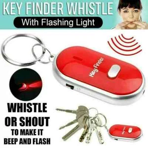 Find Key Finder my With Whistle Sound Smart Wireless Bluetooth Anti Lost Tracker - Picture 1 of 17