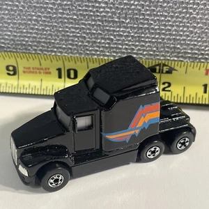 Hot Wheels 76 Kenworth Big Rig 3.25" Diecast Scale Model Black very clean !!! - Picture 1 of 8