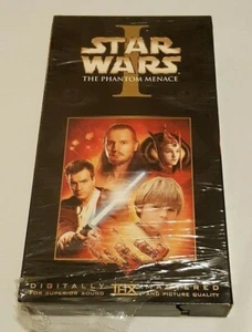 STAR WARS EPISODE I THE PHANTOM MENACE VHS 2000 WIDESCREEN COLLECTORS EDITION - Imagen 1 de 2