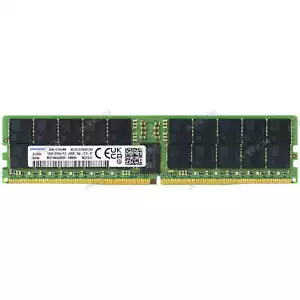 Samsung 128GB 2S2Rx4 DDR5-4800 EC8 RDIMM PC5-38400 Memory RAM (M321RAGA0B20-CWK) - Picture 1 of 2