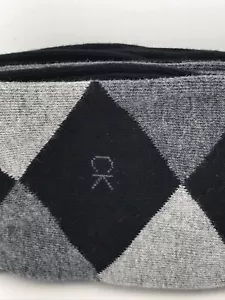 Men's Calvin Klein Socks, Bkack72% Cotton Argyle Dress Sock, 4 Pair, $36 MSRP ๐ - Picture 1 of 10
