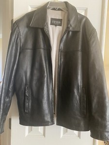 izod leather jacket