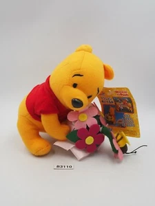 Winnie The Pooh Bear B3110 Disney SEGA 2001 Plush 5" TAG Toy Doll Japan  - Picture 1 of 8
