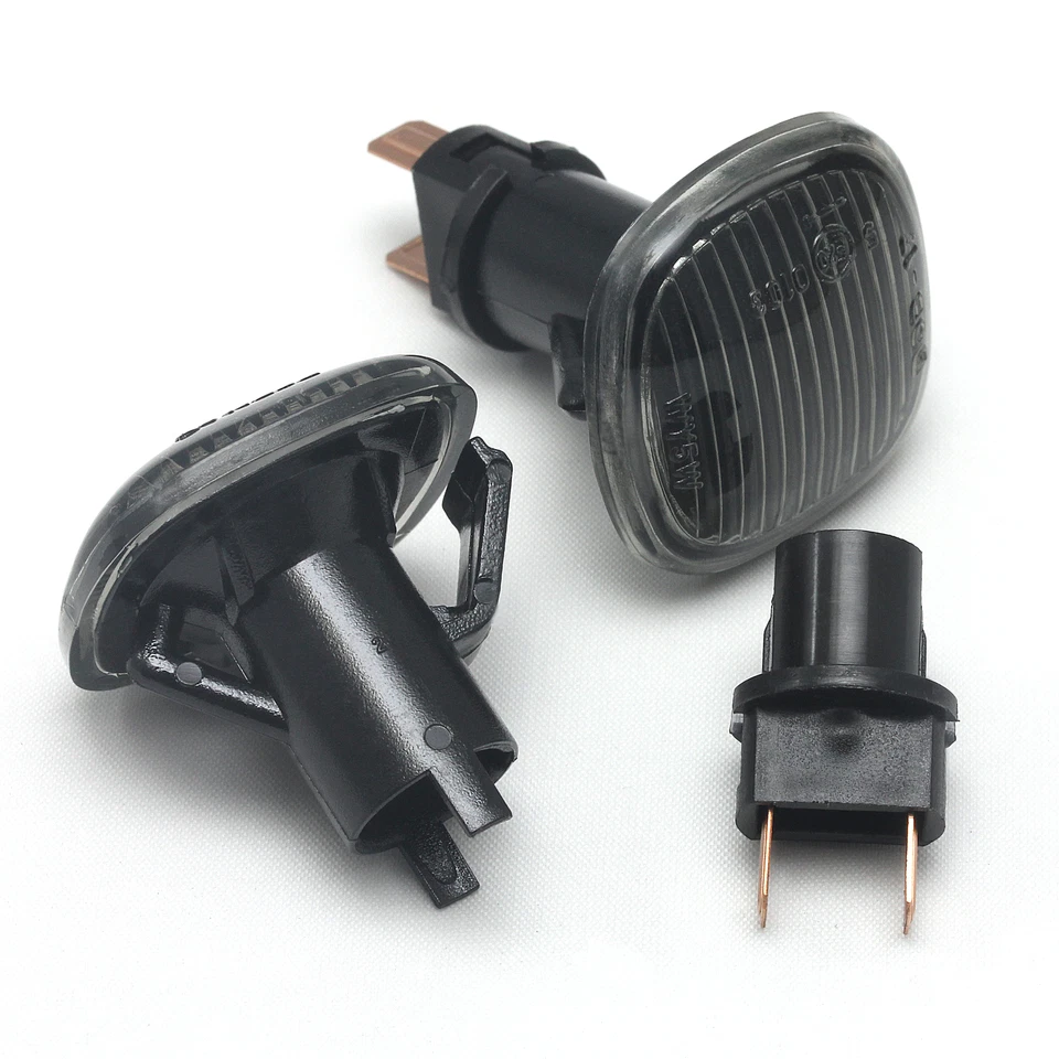 SEITENBLINKER kompatibel für Audi A3 8L, A4 B5,A8 D2 | SEAT Ibiza 6K schwarz R/L - Bild 1 von 1