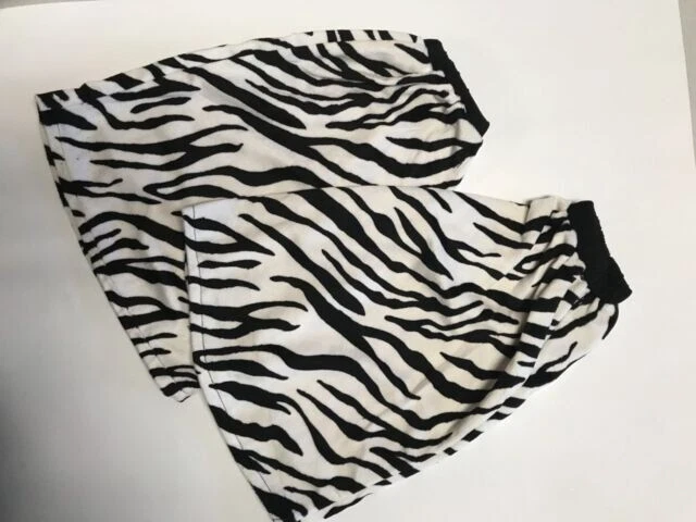 Princess Paradise  Zebra Print Fur Leg Warmers Halloween Costume Tween - Image 1 of 1