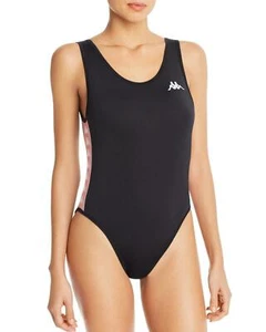 Traje corporal para mujer Kappa 222 Banda AUBER, negro/rosa/blanco - Imagen 1 de 2
