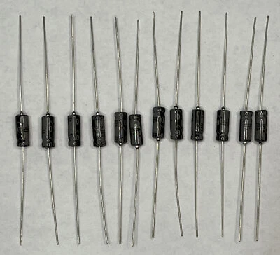 12 Tattoo Machine Coil Core Axial Capacitor 35v  22uf parts Illinois Capacitor - Image 1 of 4