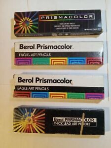 Vintage Berol Prismacolor Eagle Art & Thick Lead Drawing Pencil Lot Of 45 TOTAL