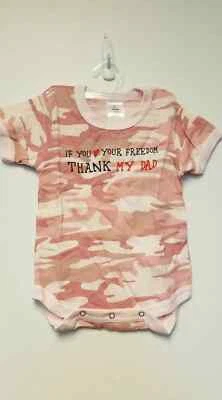 BODY ROTHCO INFANTIL CAMUFLAJE DE UNA PIEZA 2T, ROSA CAMUFLAJE Foto 1 de 2