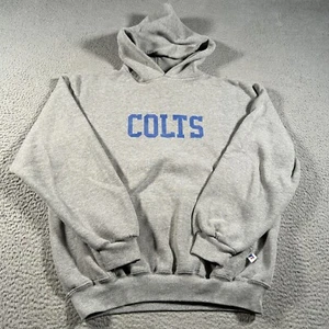 Sudadera con Capucha Russell NFL Indianapolis Colts De Colección Hombres Grande Gris Atlético Muniz 21 - Imagen 1 de 11