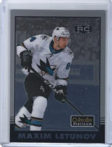 2020-21 O-Pee-Chee Platinum Retro #R61 Maxim Letunov Rookie - Imagen 1 de 2