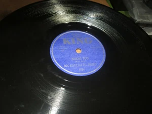 78RPM King Earl Bostic + Bill Doggett, Bubbins Rock / Indiana, well kept E- V+ - Picture 1 of 11
