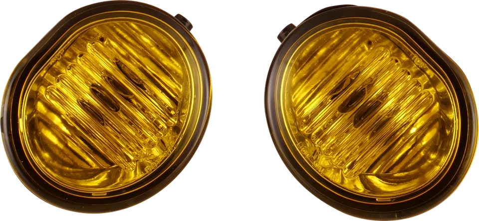 Luces antiniebla de lente amarillas de 2 piezas para faros de parachoques Toyota Matrix Pontiac Vibe 03-08 Foto 1 de 4
