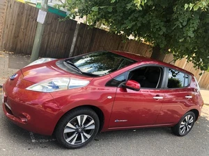 NISSAN LEAF TEKNA 2016 ELECTRIC AUTO 26000 miles 5 DOORS BLACK LEATHER - Picture 1 of 15