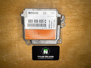 02-05 AUDI A4 S4 B6 | SRS Computer Control Module OEM | 8E0 959 655 C - Picture 1 of 6