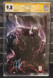 BATMAN #118 CGC 9.8 SS Joshua WILLIAMSON Virgin Spiderman 1 Homage 1st App ABYSS - Picture 1 of 3