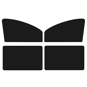 4PCS Magnetic Car Window Sun Shade Cover Curtain Front Rear Shield UV Protection - Picture 1 of 10