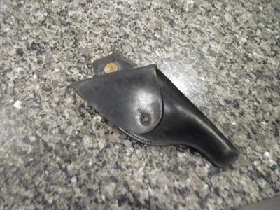 De colección.  FUNDA BUCHEIMER TOWSON AJUSTE PERFECTO CUERO NEGRO .38 POLICÍA/MILITAR Foto 1 de 4