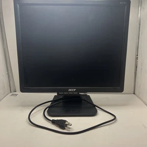Acer LCD Computer Monitor 17” - Model AL1716F w/ AC Power - Picture 1 of 5