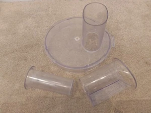 Kenwood Food Processor Lid & Pusher FP720 FP730 FP730 FP733 FP734 FP735 FP736 - Picture 1 of 3