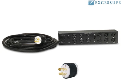 APC AP7582 Basic Rack PDU Extender 4992VA 208V 30A RM 2U, Output:(12)5-20R - ... - Image 1 of 2