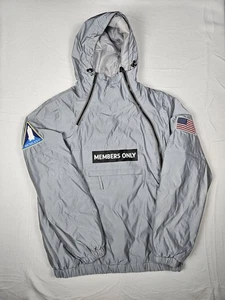 MEMBERS ONLY SPORT 3M Reflective NASA SPACE Jacket Space Suit Men M - Bild 1 von 8