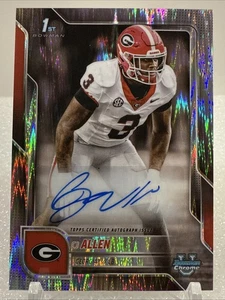 2025 Bowman Chrome U - STEALTH AUTO #BCA-CJA CJ Allen 1st - Picture 1 of 2
