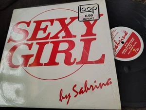 SABRINA Sexy Girl 12" LP Italo-Disco IBIZA RECORDS WBMX Club Disco Import - Picture 1 of 1