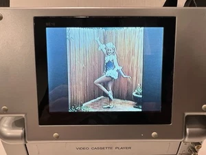 RARE Vintage EDDIE BAUER Audiovox ME10 Active Matrix Portable VHS 5" LCD Screen - Picture 1 of 9