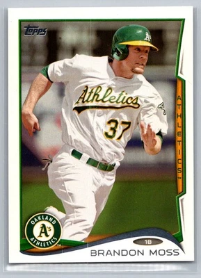 Brandon Moss 2014 Topps Oakland Athletics #471 - Image 1 of 2