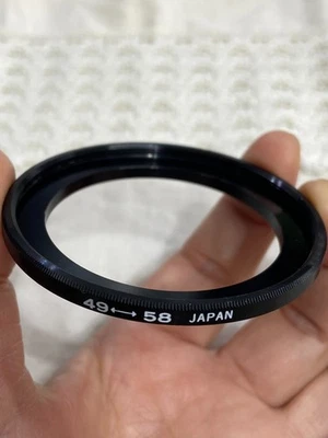 Japan Aluminum 49-58mm Step-Up Ring - Image 1 of 4