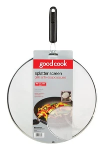 Good Cook 24890 Stainless Steel/Plastic Non-Slip Splatter Screen 11.25 in. - Picture 1 of 2