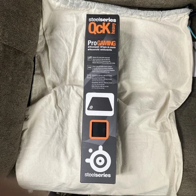 Almohadilla para juegos QcK pesada grande, extra gruesa, goma antideslizante, superficie de microfibra Foto 1 de 4