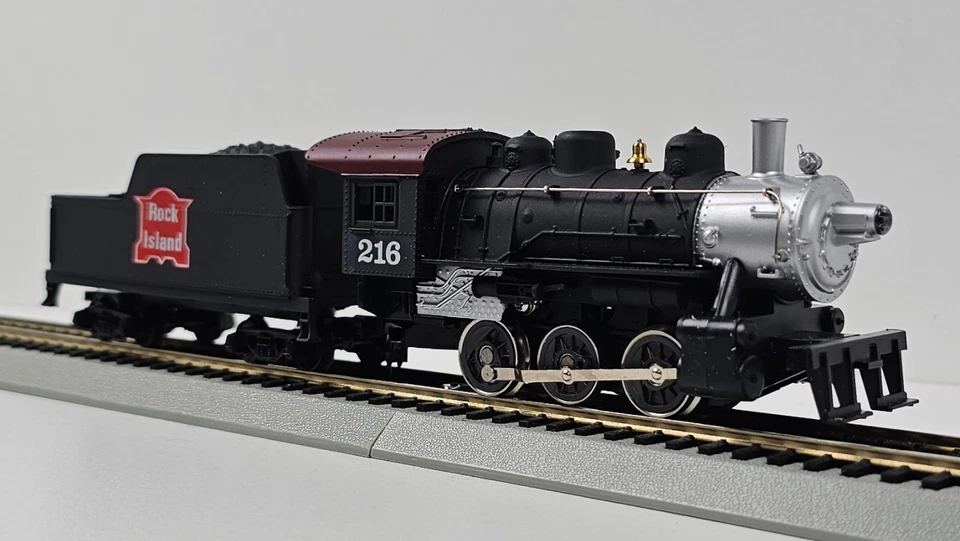 HO Tyco 257-10 0-6-0 Rock Island Steam Locomotive &Tender LNIB Tested - Image 1 of 4