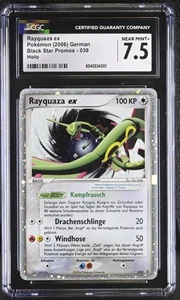 CGC 7.5 Rayquaza ex Black Star Promo German 039 Holo Pokemon Card psa - Picture 1 of 2