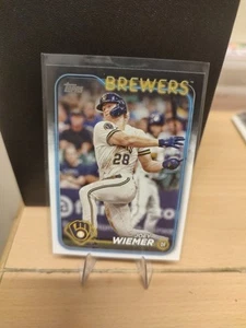2024 Topps Series 1 Joey Wiemer Brewers #9 - Bild 1 von 1