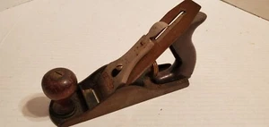 Vintage 9" Stanley Wood Handle Wood Carpentry Plane Planer Wood Hand Plane - Picture 1 of 6