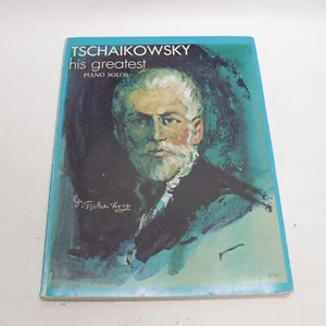 Tchaikovsky His Greatest Piano Solos Songbook Sheet Music Score 1971 Ashley - Picture 1 of 9