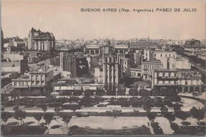 Postal Paseo de Julio Buenos Aires Argentina - Imagen 1 de 2