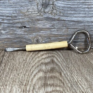 Shell Oil Co. Bottle Opener Churchkey Flathead Screwdriver Promotional Tool - Picture 1 of 9