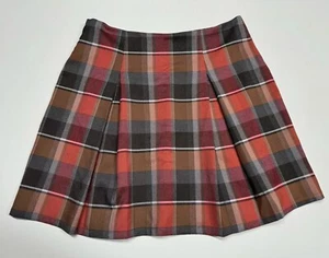 Urban Outfitters Urban Renewal Small Plaid Pleated Sustainable Pleated - Picture 1 of 8