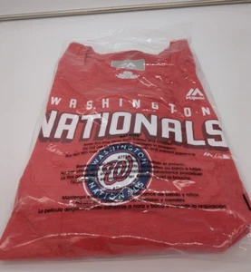 MLB Washington Nationals Women's 3/4 Sleeve Tri-Blend T-Shirt - Large - Picture 1 of 1
