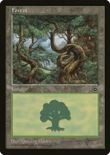 Magic MTG Tradingcard Portal Second Age 1998 Forest (163)