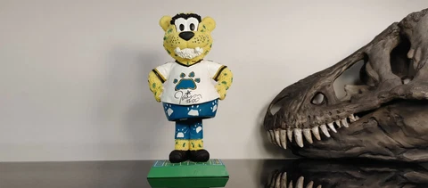 2003 2004 Jaxson de Ville Jacksonville Jaguars NFL BD&A Inc. Bobblehead Cover