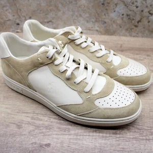 Scarpe sneakers Polo Ralph Lauren taglia 14 uomo beige basse corte lux nuove senza etichette - Foto 1 di 9
